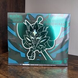New Pokemon Twilight Masquerade Elite Trainer Box - ETB - Cards Factory Sealed